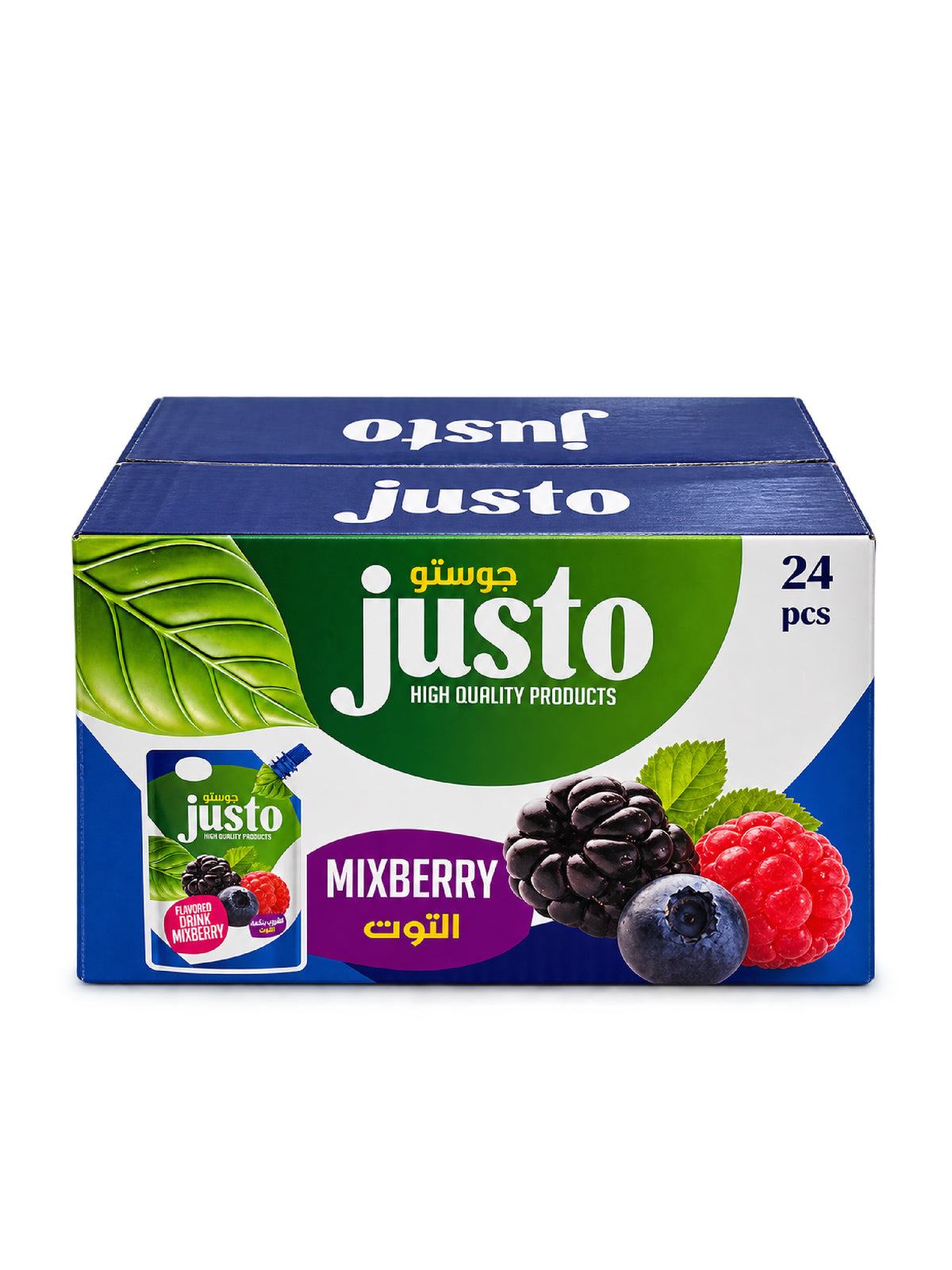 Justo Zero Mixed Berries Flavored Drink
