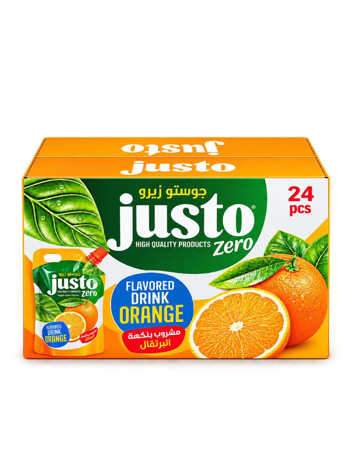 Justo Zero Orange Flavored Drink