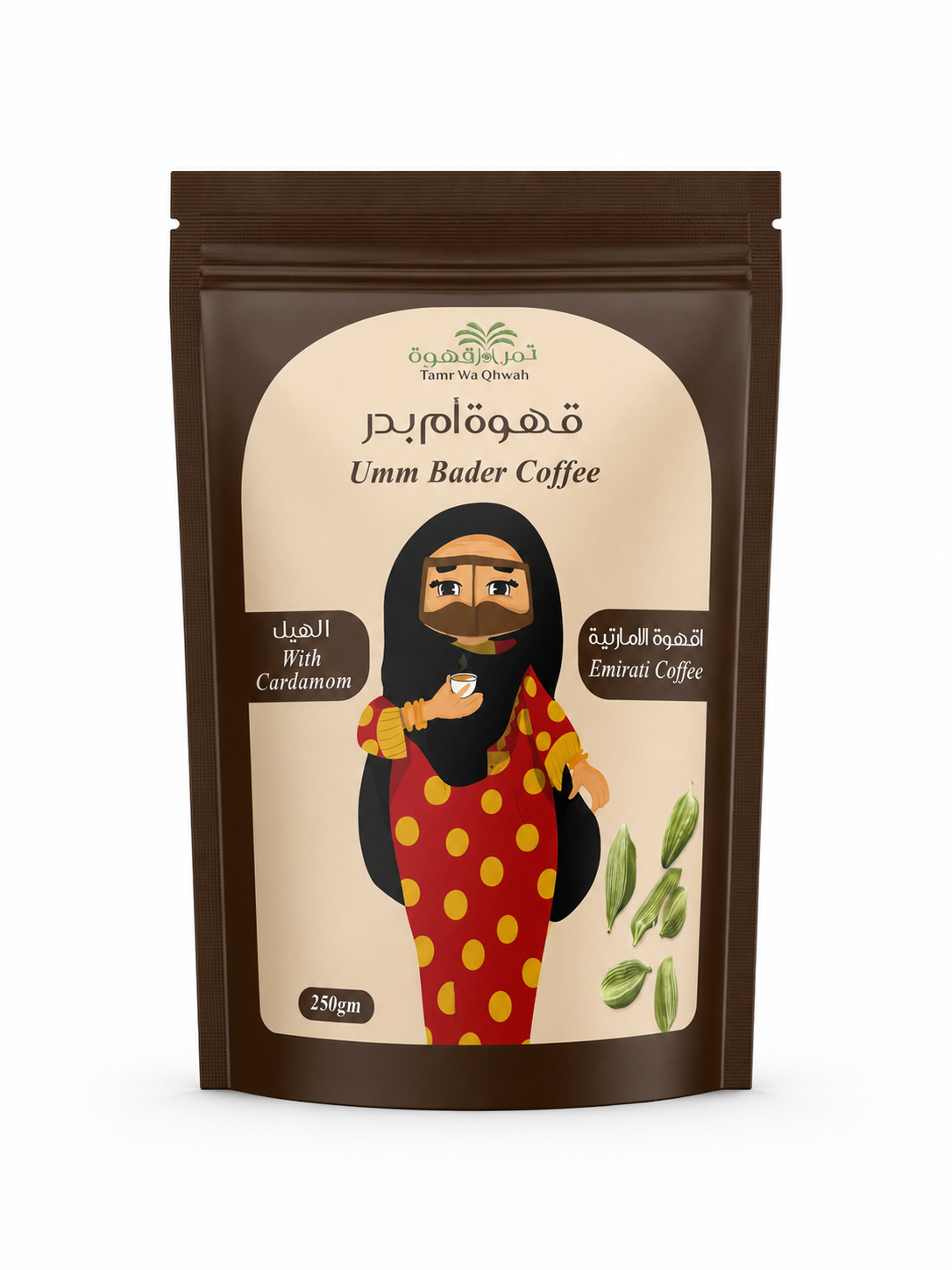 Umm Badr Emirati Coffee with Cardamom 250g