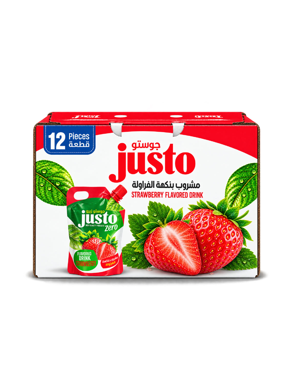 Justo Zero Strawberry Flavored Drink